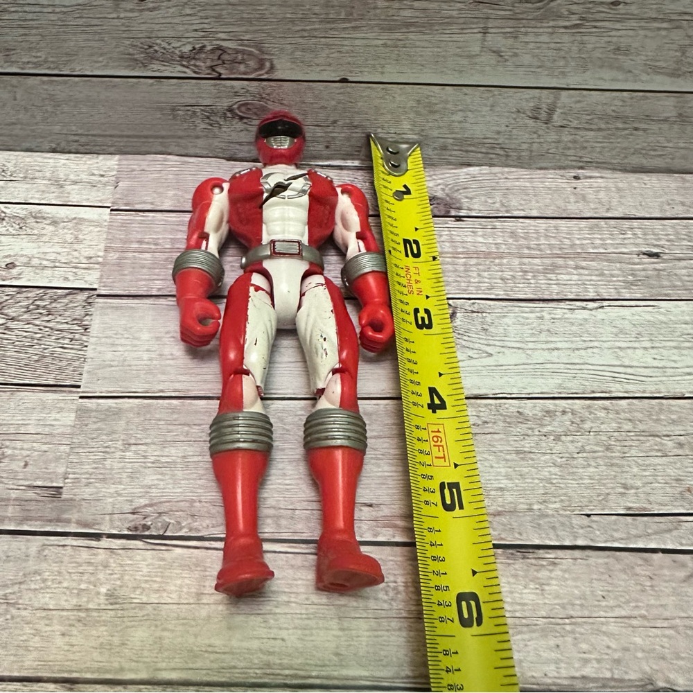 Power Rangers Bandai 2006 Red Ranger Action Hero Figure - Picture 7 of 8